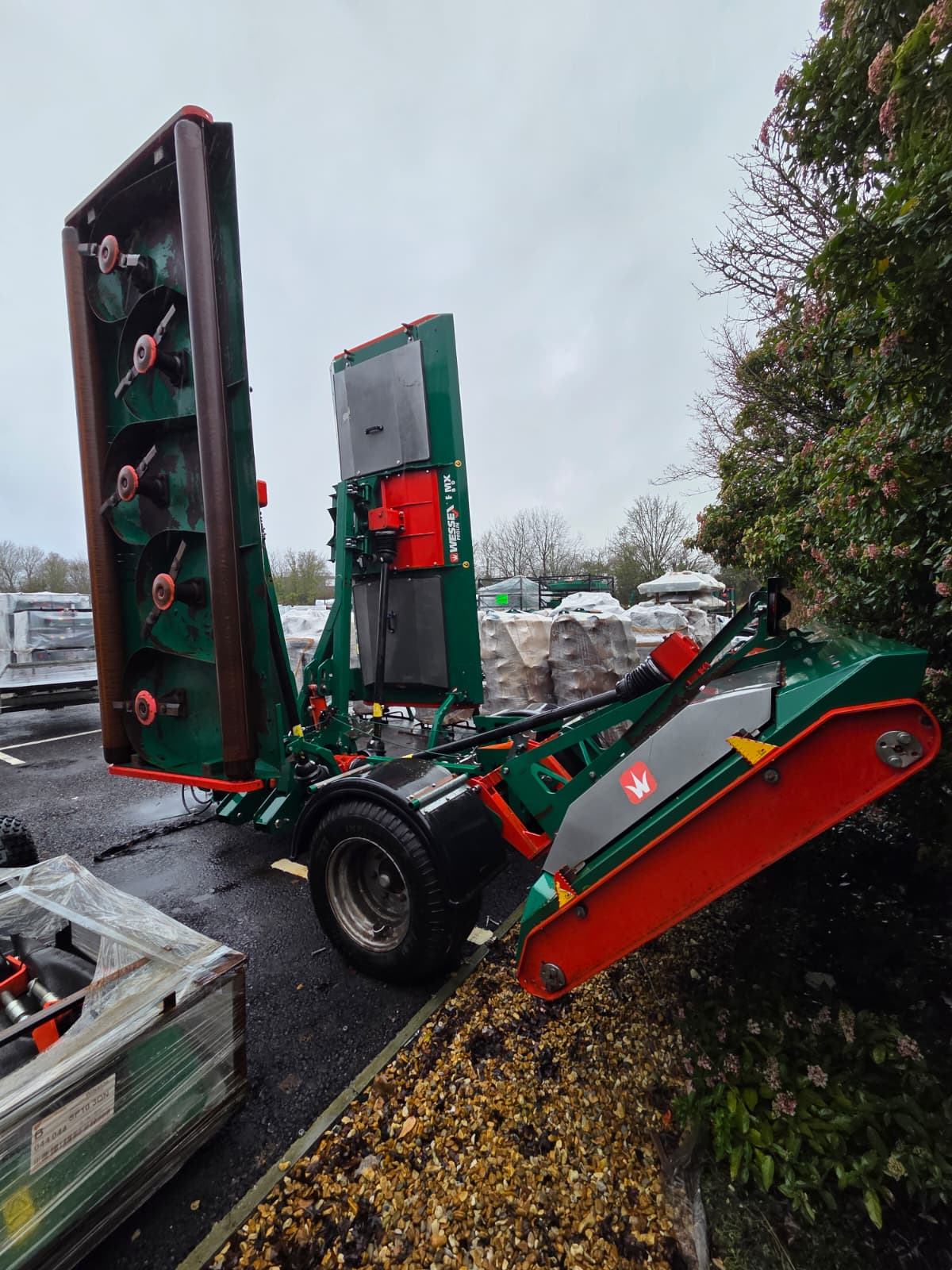 2021 Wessex RMX-800 Tri-Deck Roller Mower for sale